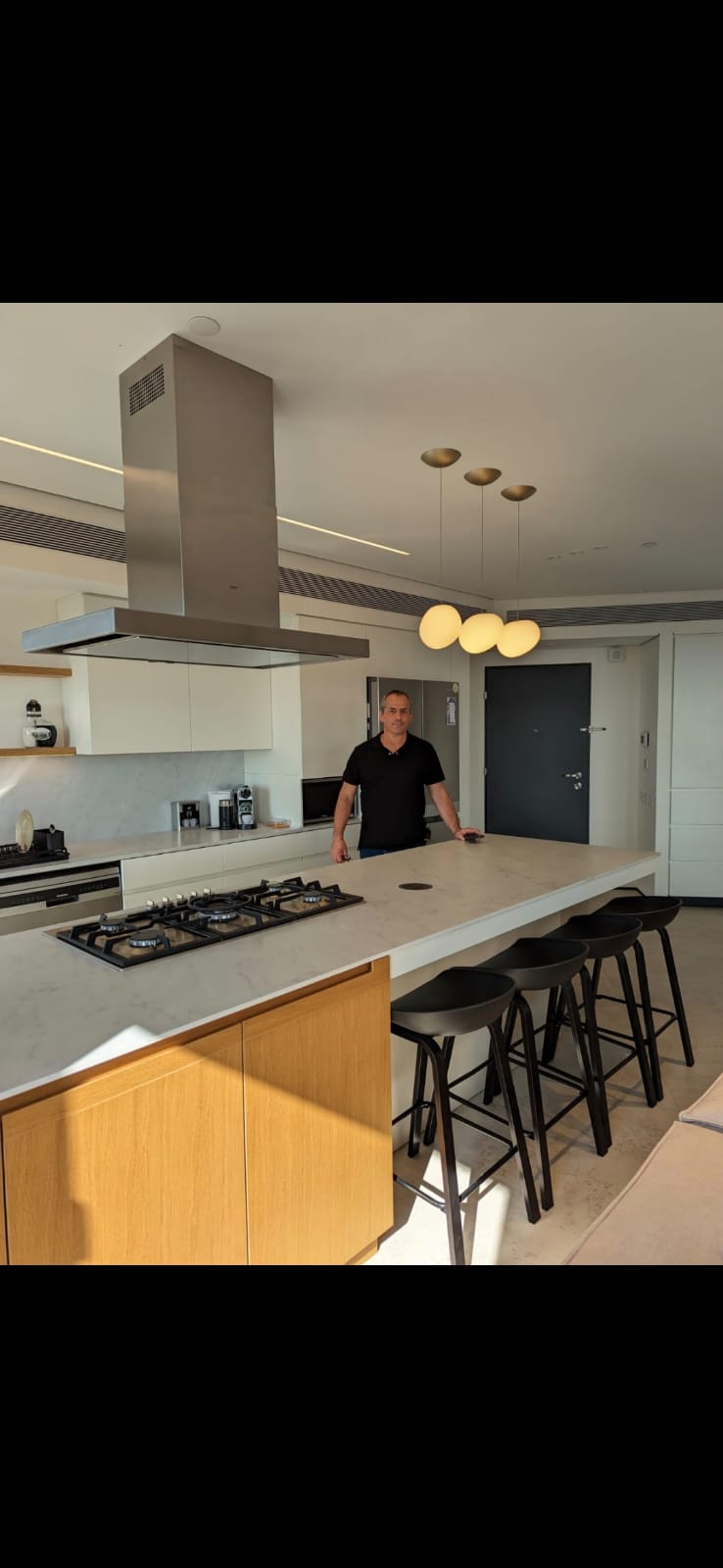 מיכאל בפרויקט מטבח